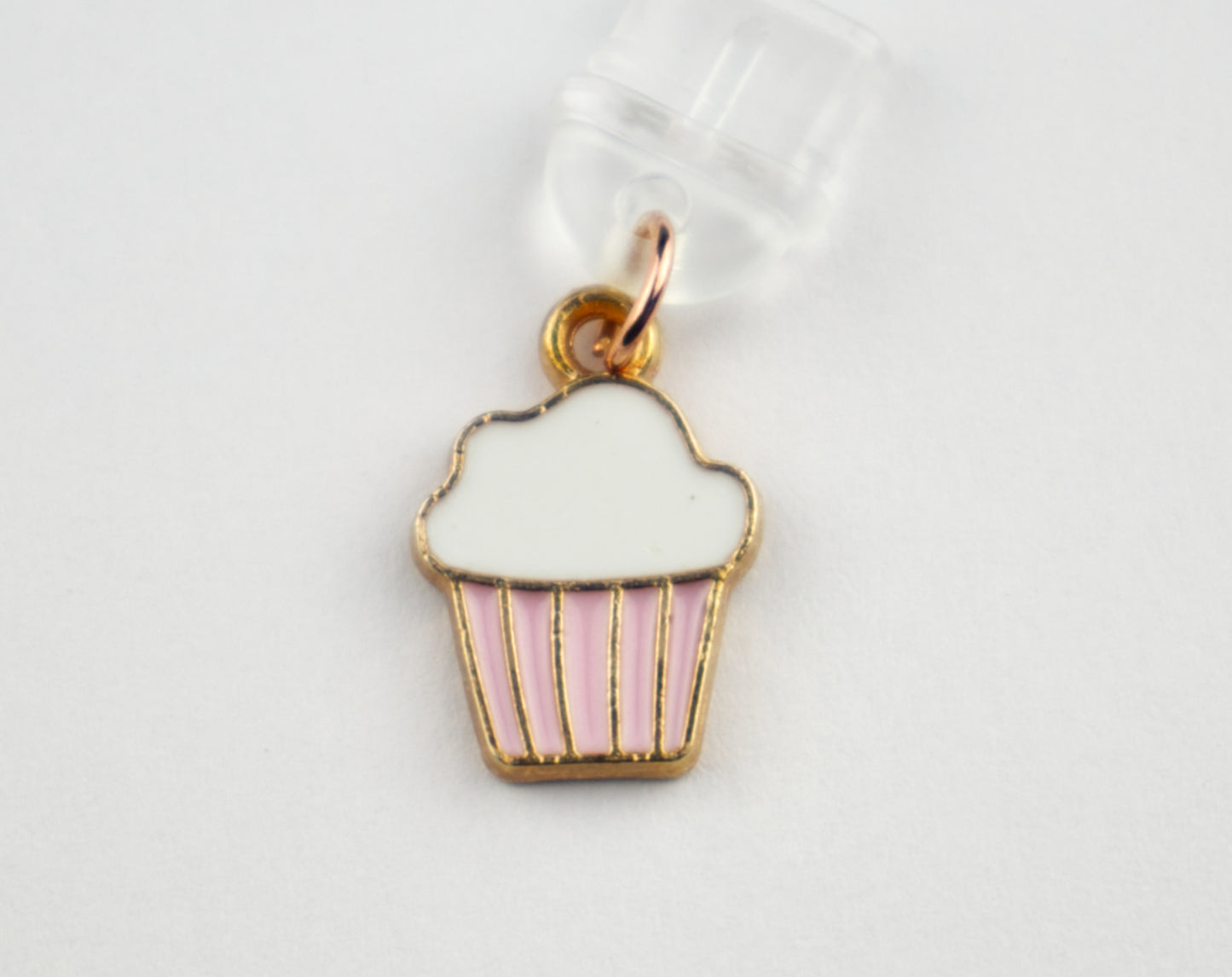 Cute Cupcake Coffee Cat Checkered Heart & Plant Charm for Kindle and USB-C Devices