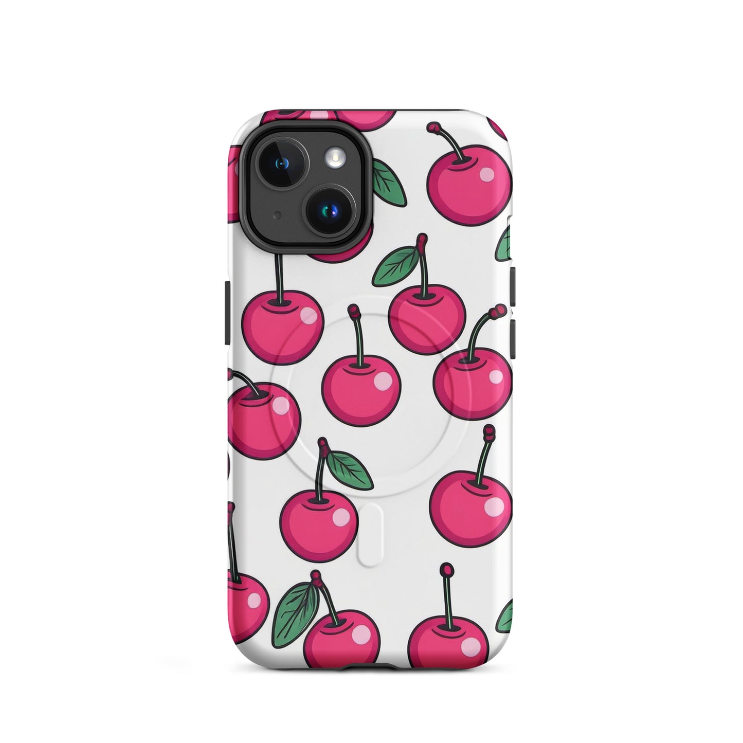 Pink Cherry Aesthetic iPhone Case