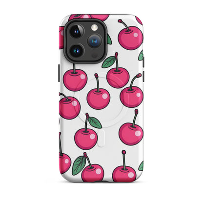 Pink Cherry Aesthetic iPhone Case