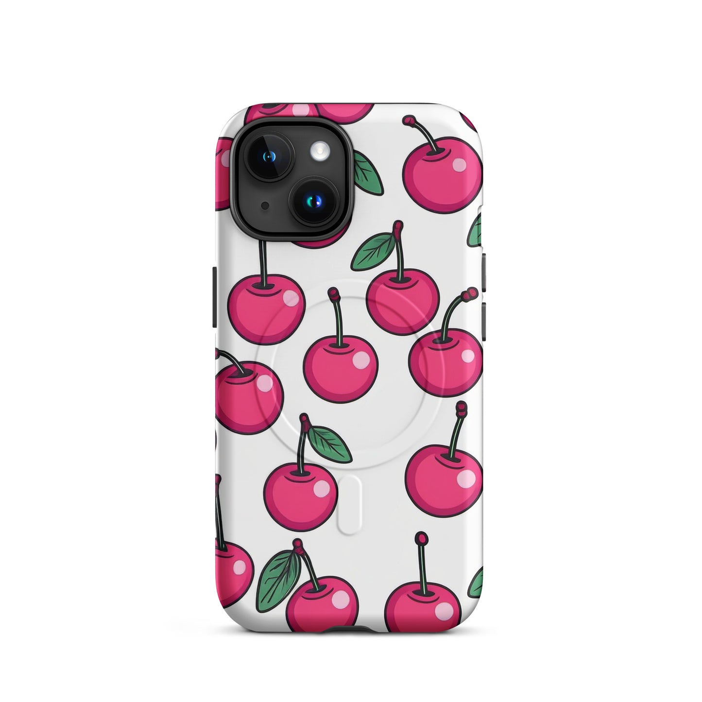 Pink Cherry Aesthetic iPhone Case