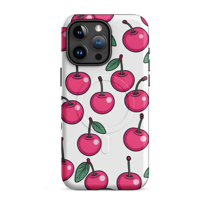 Pink Cherry Aesthetic iPhone Case