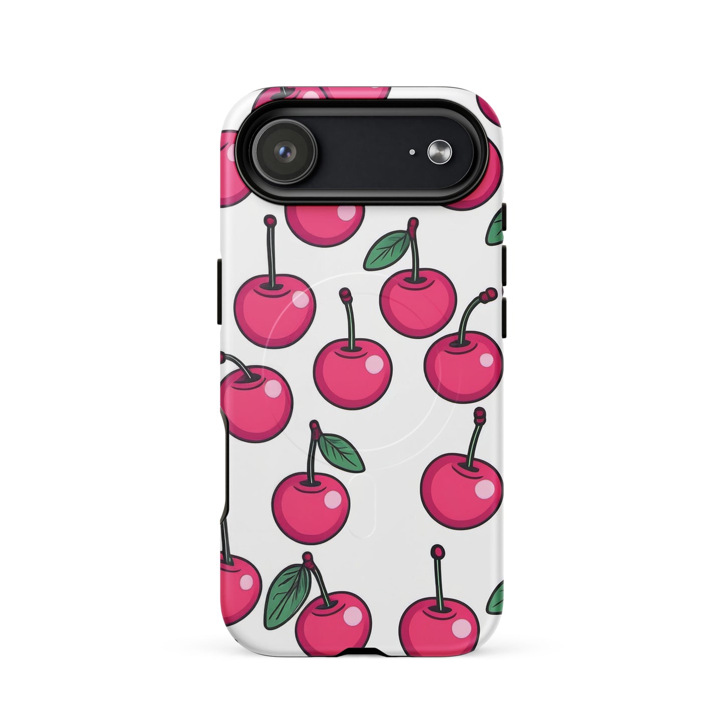 Pink Cherry Aesthetic iPhone Case
