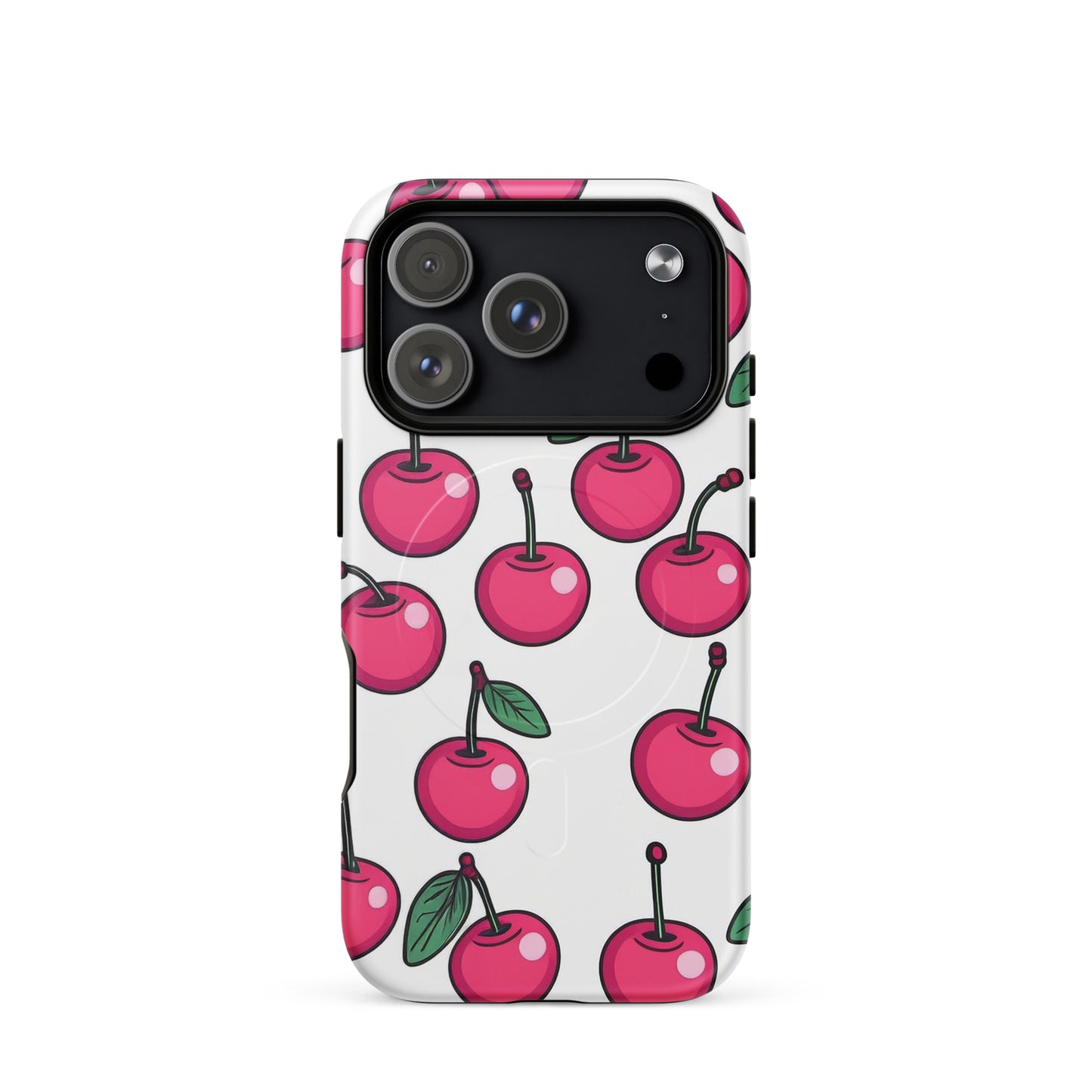 Pink Cherry Aesthetic iPhone Case
