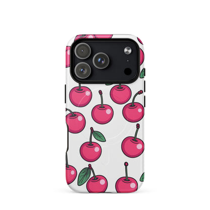 Pink Cherry Aesthetic iPhone Case